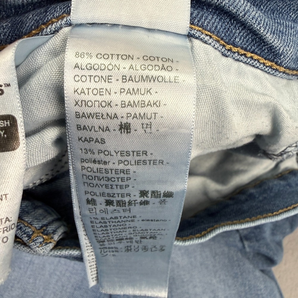 Levi's Silver Tab Mom‎ Jeans Women's Size 32x27 High-Rise Tapered Blue Denim - Picture 7 of 16